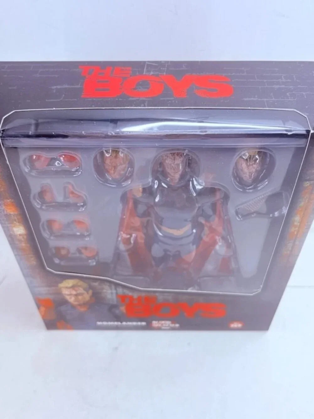 Homelander The Boys #269 Blood Splatter Ver. Figure w/Accessory Stand Toy